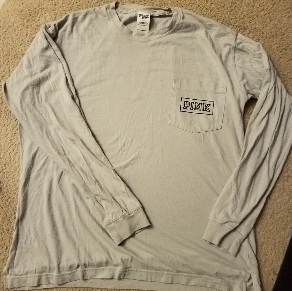 PINK long sleeve tee